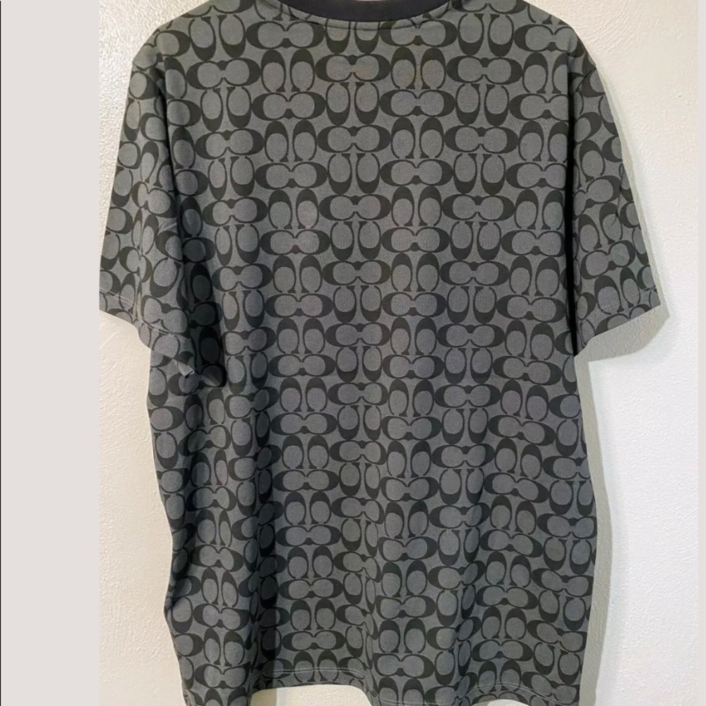 COACH MIXED MEDIA SHIRT